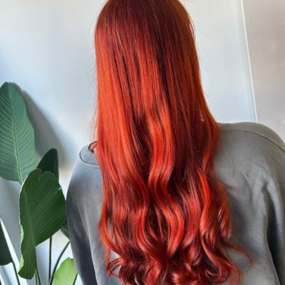 Red hair colour at Woo Salon near Southchurch, Essex Red hair colour at Woo Salon near Southchurch, Essex
