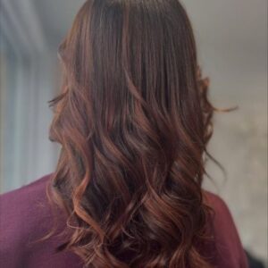 Warm hair tones at Woo Hair Salon