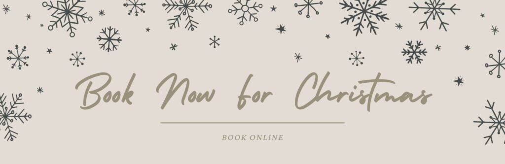 Book Now For Christmas at Woo Hair Salon Thorpe-bay Book Now For Christmas